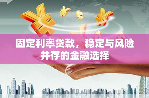龟山固定利率贷款，稳定与风险并存的金融选择