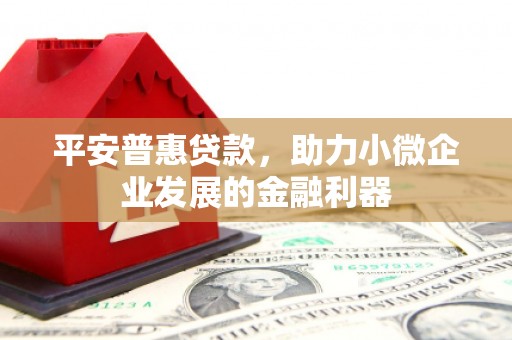 龟山平安普惠贷款，助力小微企业发展的金融利器