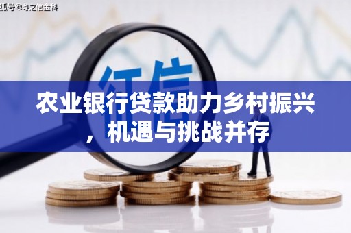龟山农业银行贷款助力乡村振兴，机遇与挑战并存
