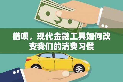 龟山借呗，现代金融工具如何改变我们的消费习惯