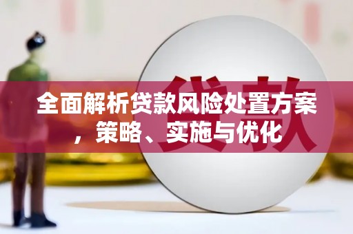 龟山全面解析贷款风险处置方案，策略、实施与优化