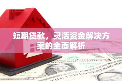 龟山短期贷款，灵活资金解决方案的全面解析